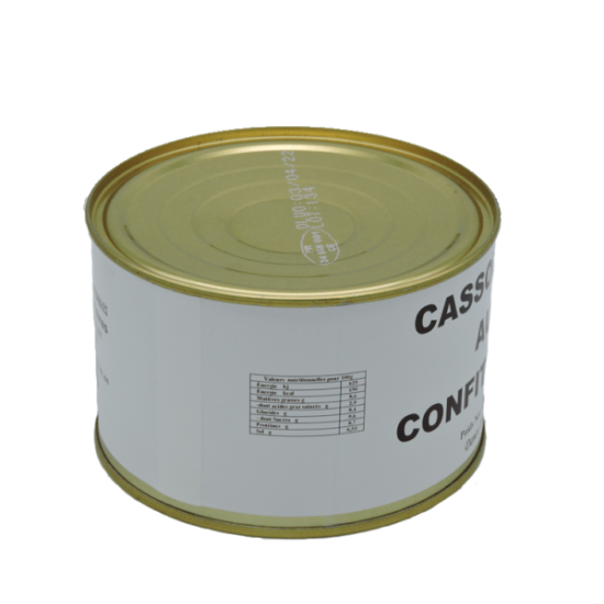 Cassoulet au confit d'oie - 870 g