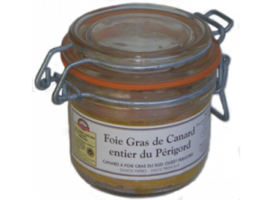 Foie gras de canard entier du Périgord (Médaille d'Argent - Concours Agricole de Paris  2023)